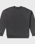 Volcom Mens Single Stone Sweatshirt - Asphalt Black - ManGo Surfing