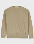 Volcom Mens Single Stone Sweatshirt - Brindle - ManGo Surfing