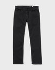 Volcom Mens Solver Jeans - Black Out - ManGo Surfing