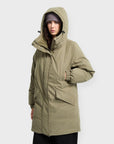 Volcom Womens Sleepi Puff Up Parka - Wintermoss - ManGo Surfing
