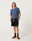 The Critical Slide Society Mens All Day Canvas Shorts - Black