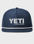 Yeti Coolers Mid Pro Flat Brim Rope Hat - One Size - Navy - ManGo Surfing