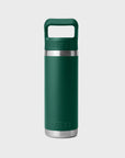 Yeti Rambler 18oz (532 ml) Straw Bottle - Black Forest Green - ManGo Surfing