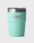 Yeti Rambler 8oz (237 ml) Stackable Cup With DuraSip™ Ceramic Lining - Seafoam - ManGo Surfing