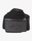 Billabong Mens Cog Scout Webbing Belt - One Size - Stealth - ManGo Surfing