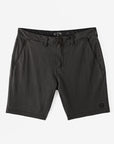 Billabong Mens Crossfire Wave Washed 18" Hybrid Submersible Shorts - Washed Black - ManGo Surfing