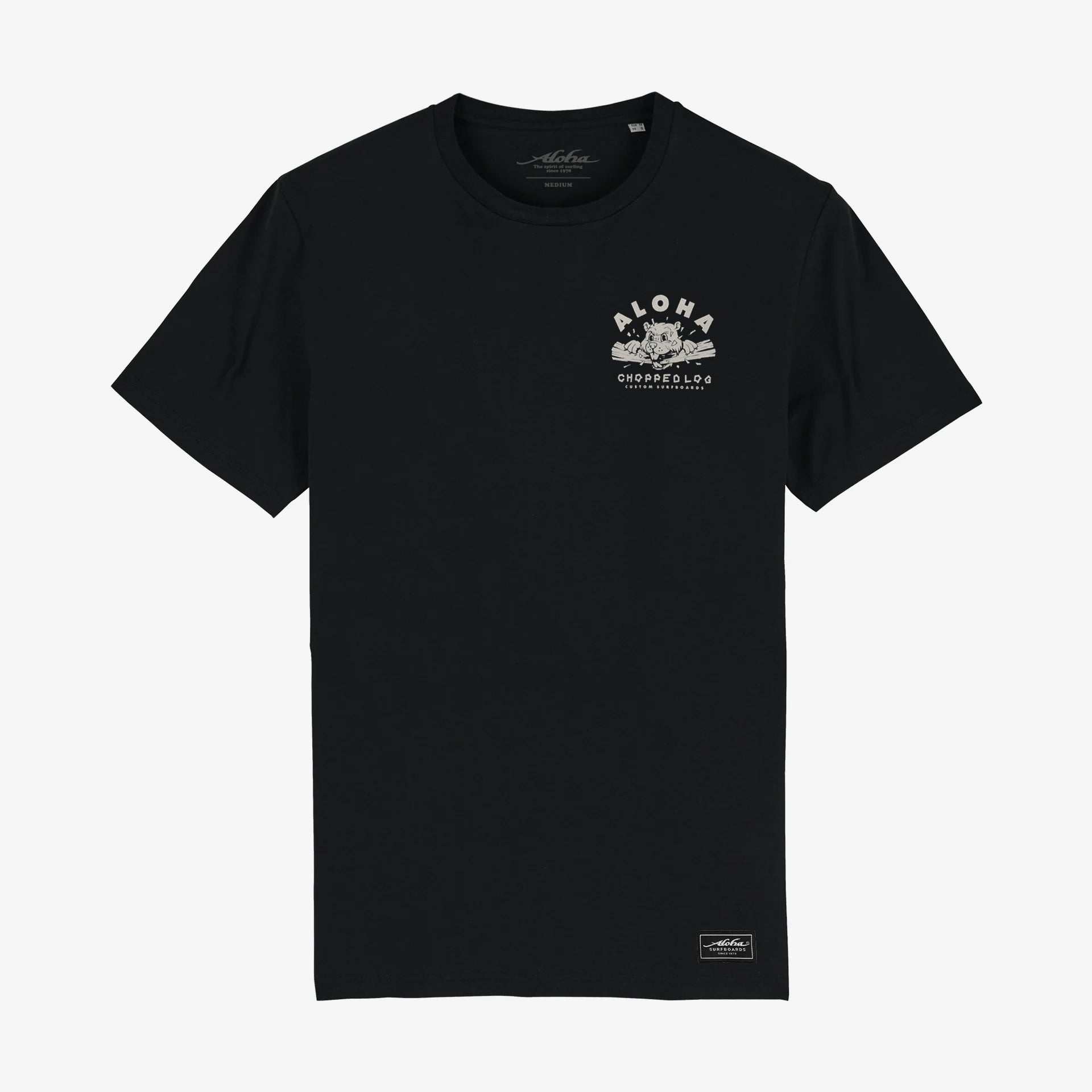 aloha surfing mens t shirt graphic