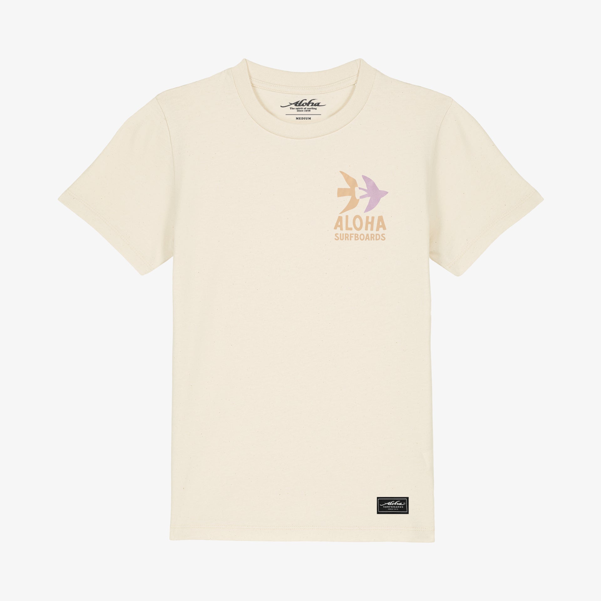 aloha kids birds surfing t shirt boho