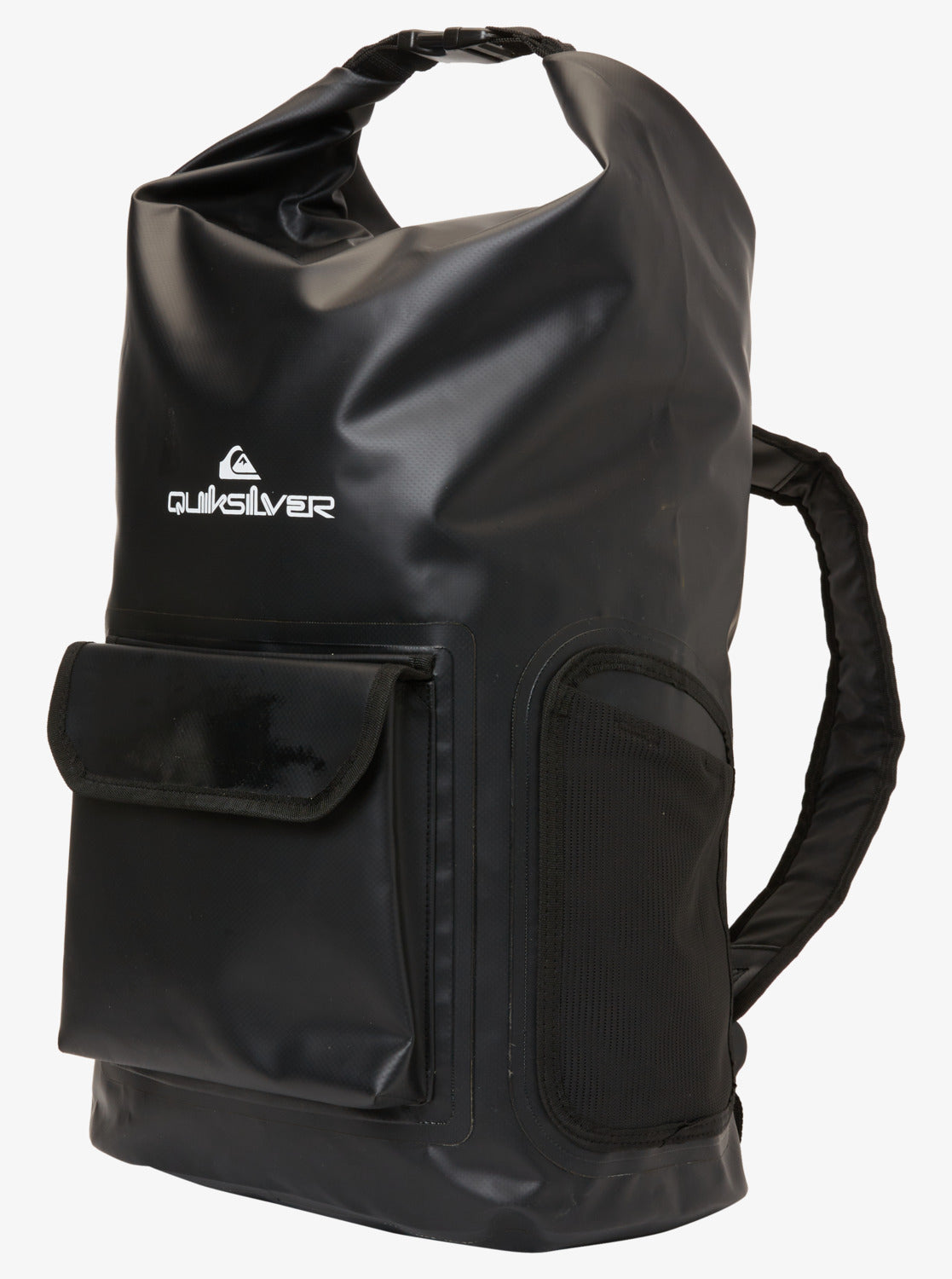 Quiksilver Sea Stash 20L Medium Surf Backpack - Black/Black - ManGo Surfing