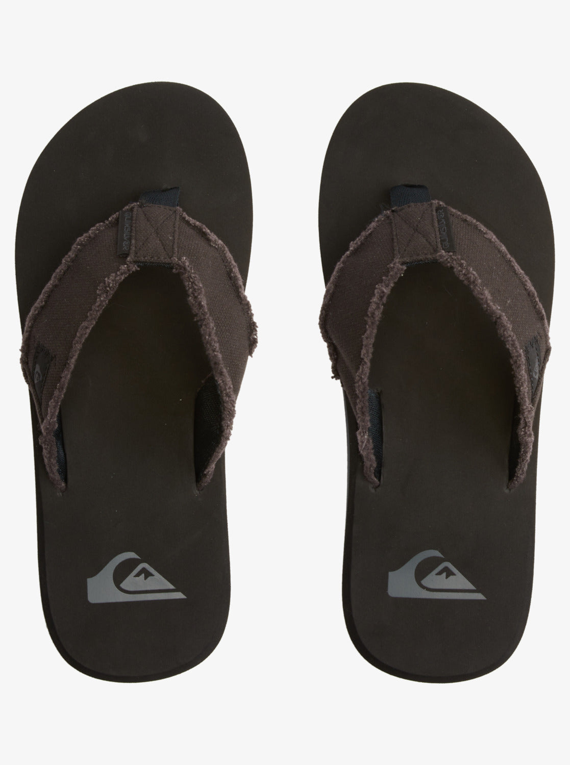 Quiksilver Mens Monkey Abyss Sandals - Black/Black/Brown - ManGo Surfing
