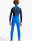 C-Skins Element 3/2 Jnr Unisex Steamer - Cyan/Slate/Multi - ManGo Surfing
