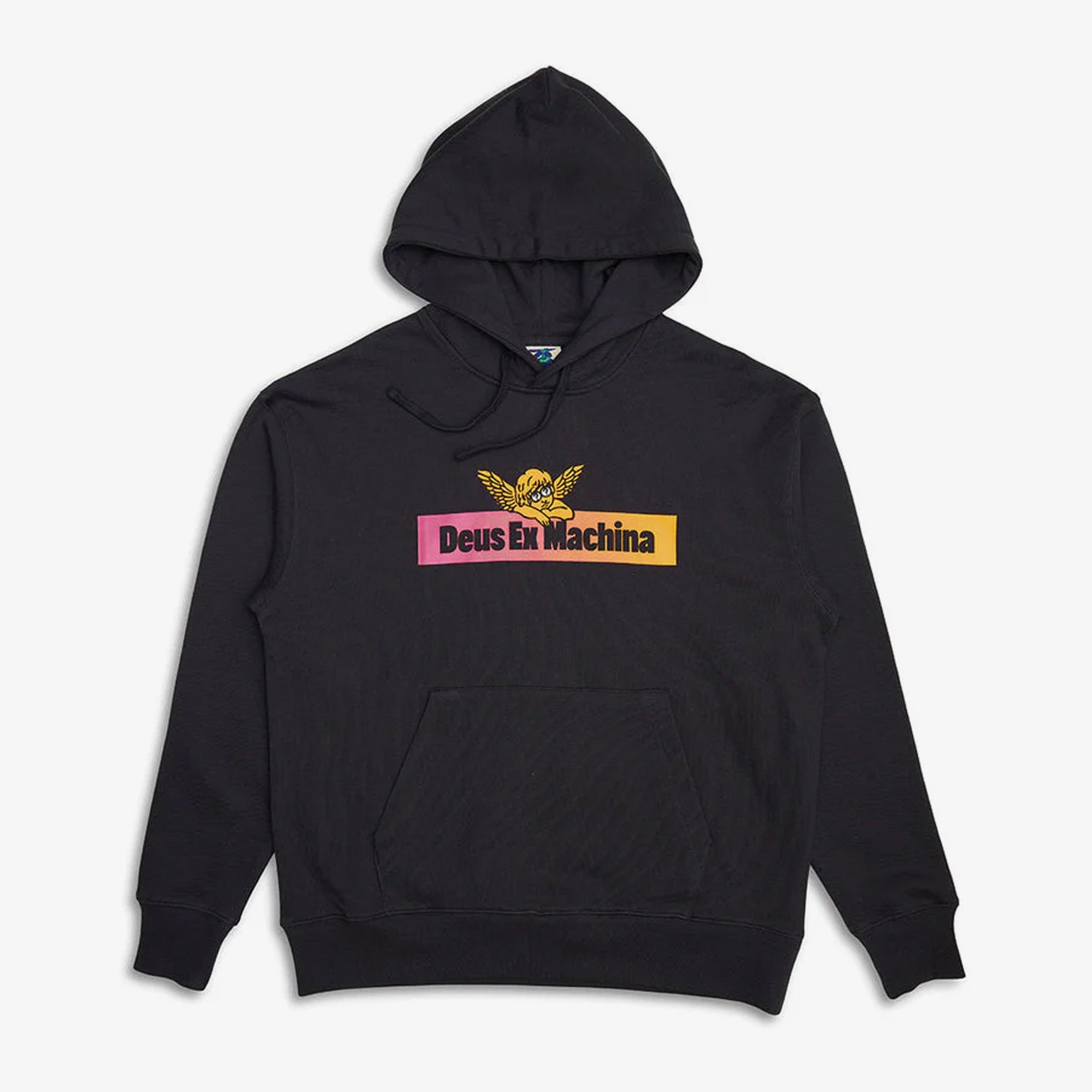 Deus Mens Angel Energy Hoodie - Anthracite - ManGo Surfing