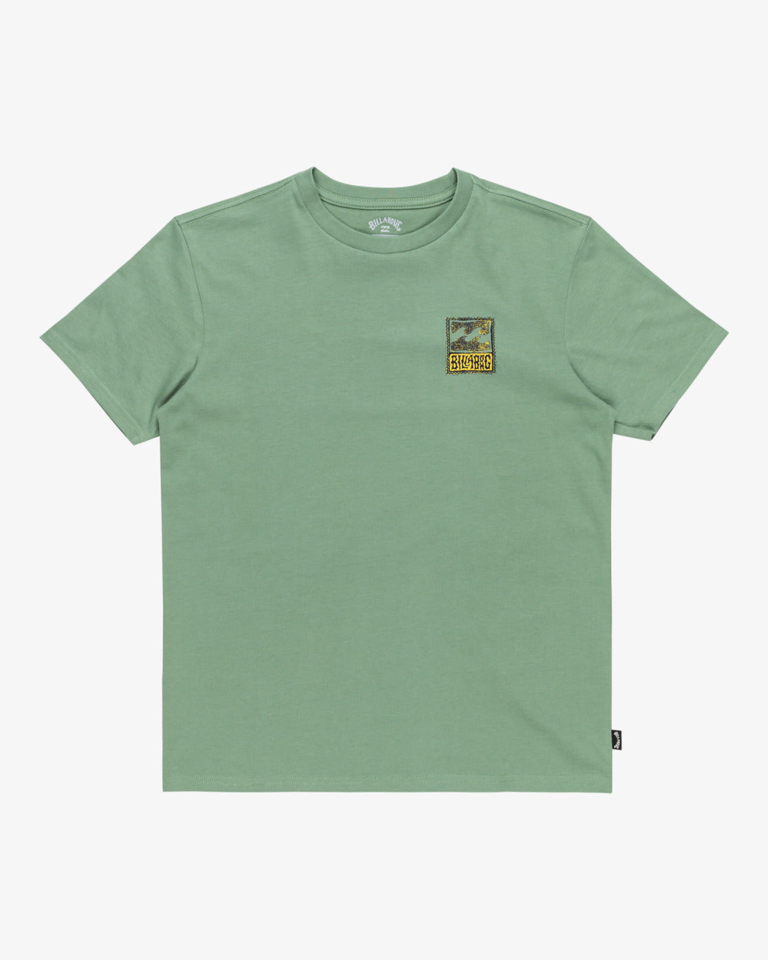 Billabong Boys Stamp T-Shirt (8-16 Yrs) - Moss - ManGo Surfing