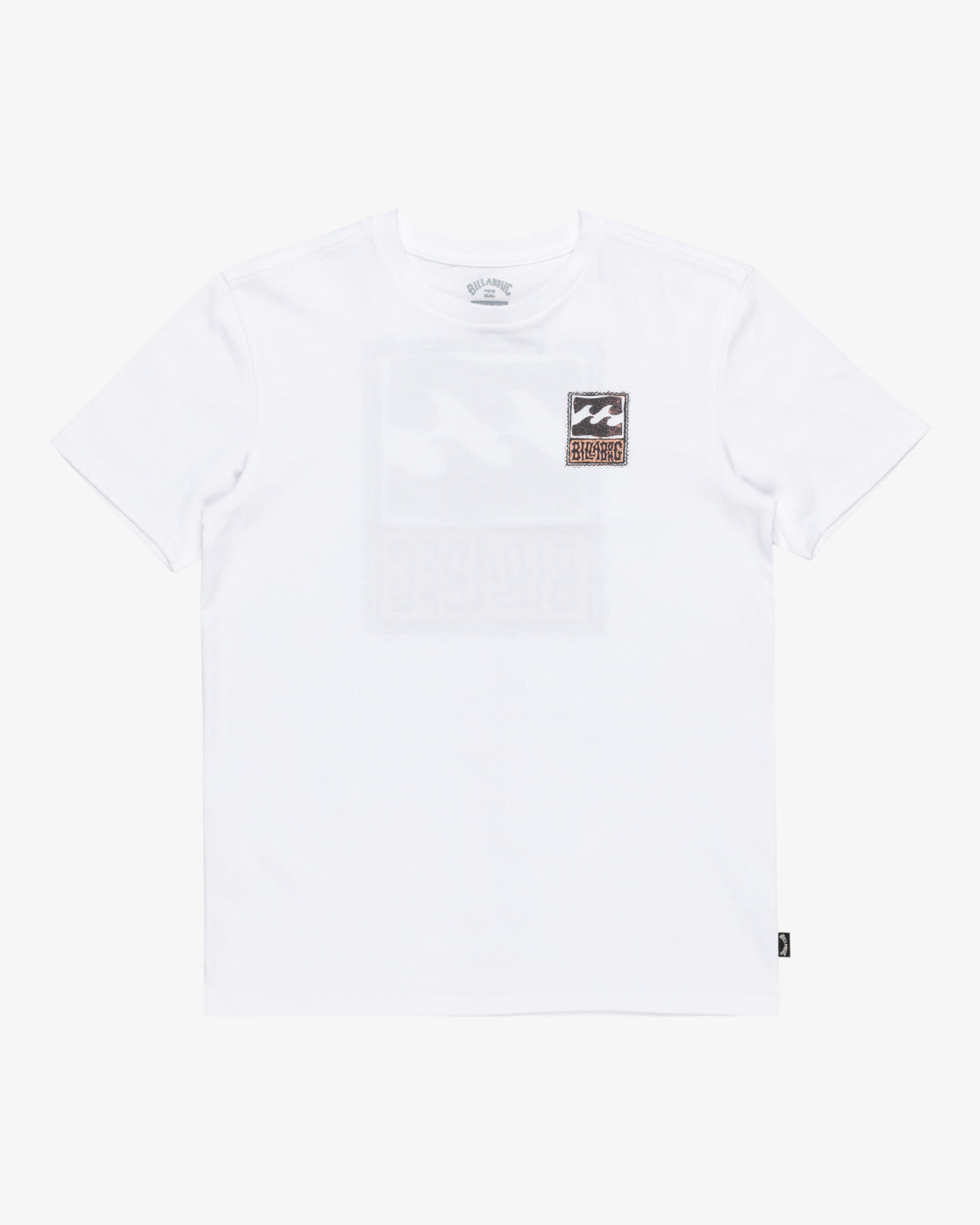 Billabong Boys Stamp T-Shirt (8-16 Yrs) - White - ManGo Surfing