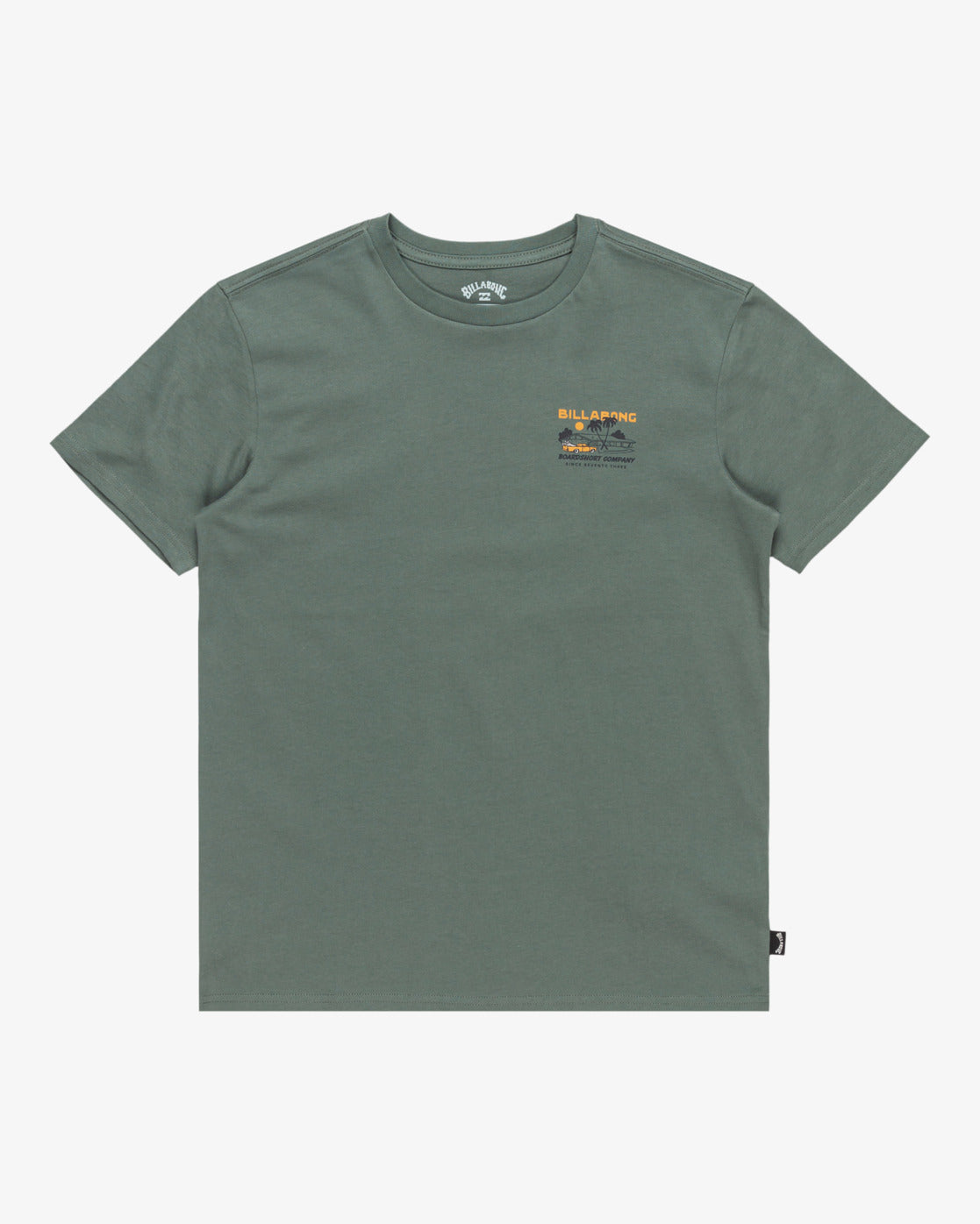 Billabong Boys Palm Springs T-Shirt (8-16 Yrs) - Dark Slate - ManGo Surfing
