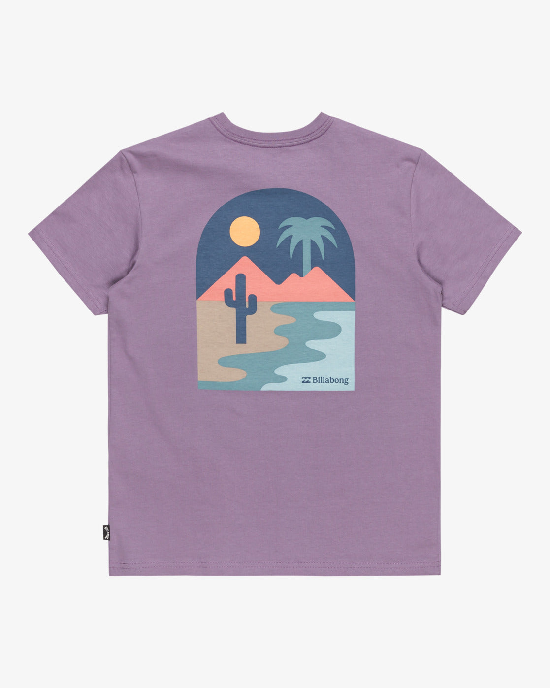 Billabong Boys Sundown T-Shirt (8-16 Yrs) - Lavender - ManGo Surfing
