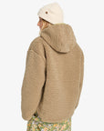 Billabong Womens Oceanside Hooded Reversible Jacket - Green Tea
