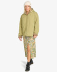 Billabong Womens Oceanside Hooded Reversible Jacket - Green Tea