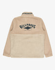 Billabong Mens Boundary Tombstone Half Zip Mock Neck Fleece - Desert