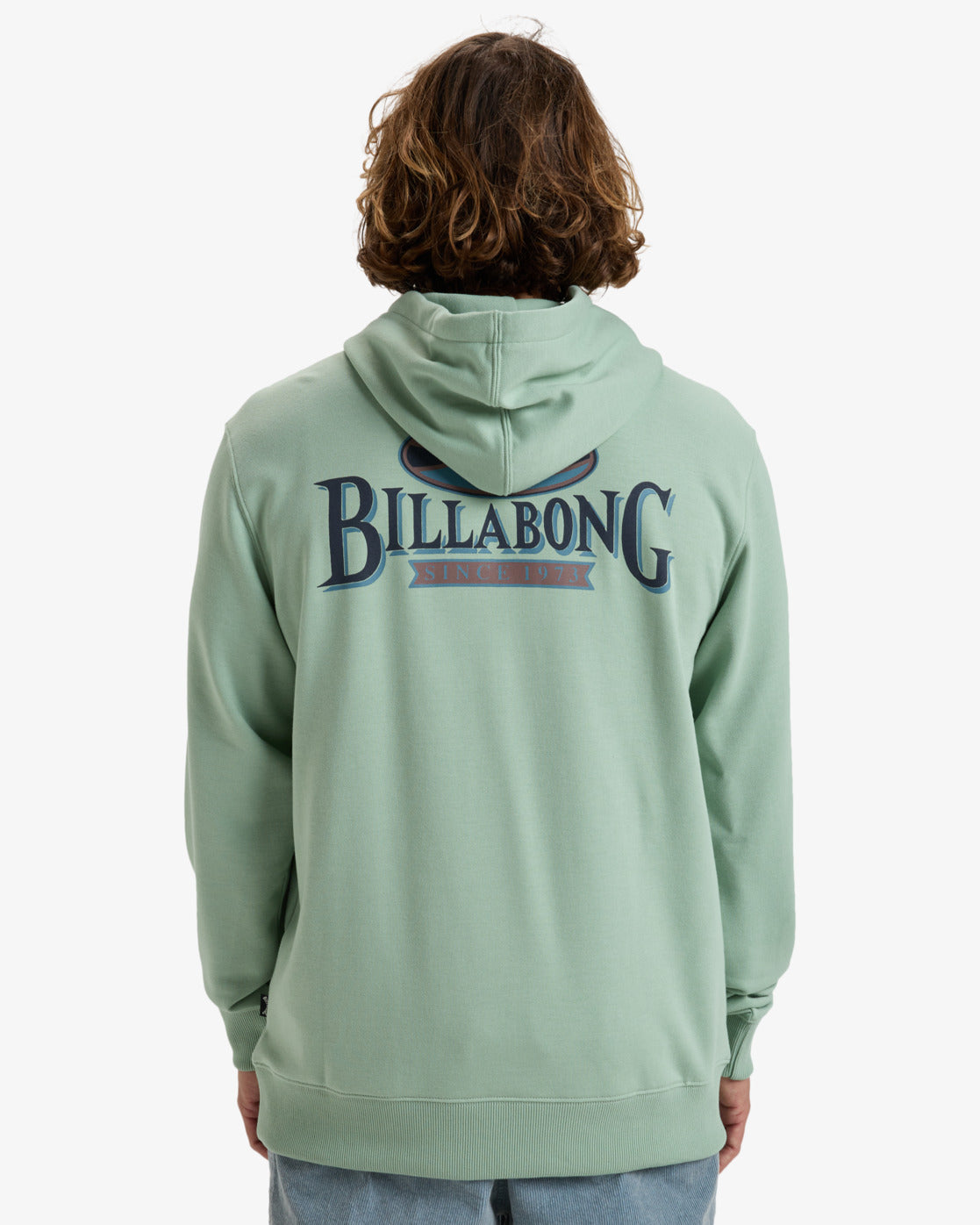 Billabong Mens Foundation Pullover Hoodie - Seafoam - ManGo Surfing