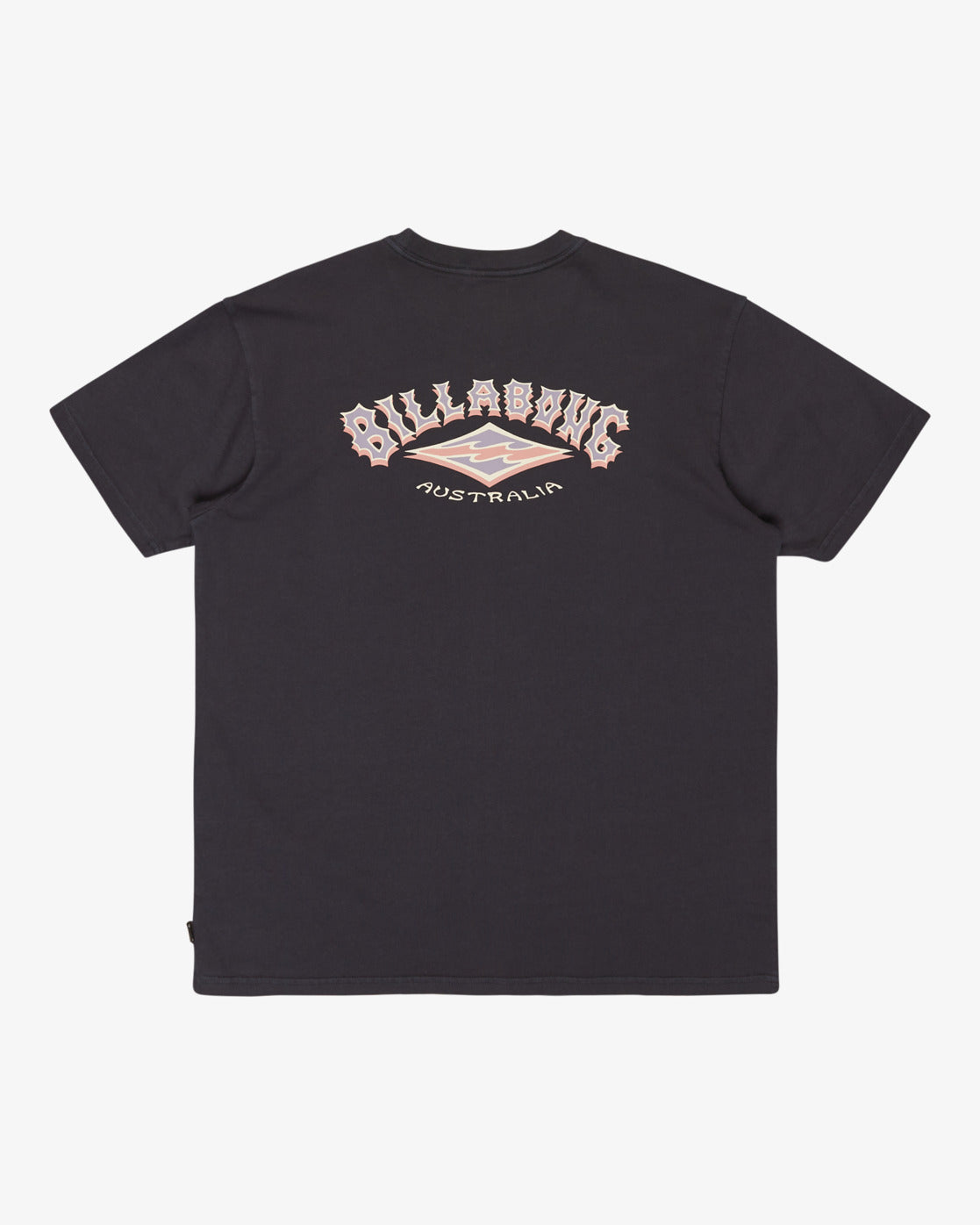 Billabong Mens Arch Wave Washed T-Shirt - Dark Navy