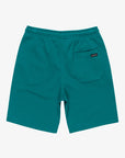 Quiksilver Boys Easy Day Elastic Waist Shorts - Teal Green
