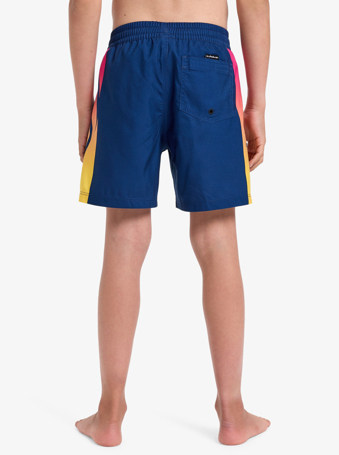Quiksilver Boys Everyday Holmes 14" Swim Shorts (8-16 Yrs) - Estate Blue Holmes - ManGo Surfing