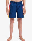 Quiksilver Boys Everyday Holmes 14" Swim Shorts (8-16 Yrs) - Estate Blue Holmes