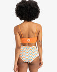 Quiksilver Womens Melly Full Coverage Bikini Bottoms - Brittany Blue Forever