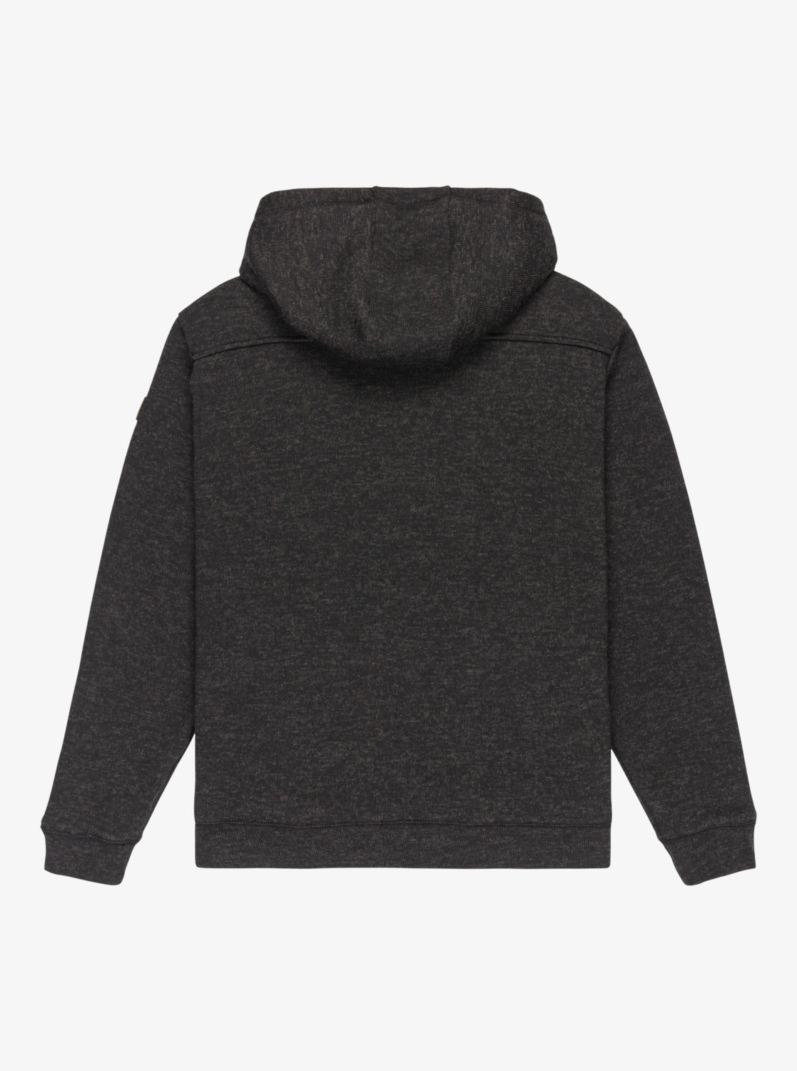 Quiksilver Mens Keller Full Zip Sherpa Hoodie - Black Heather