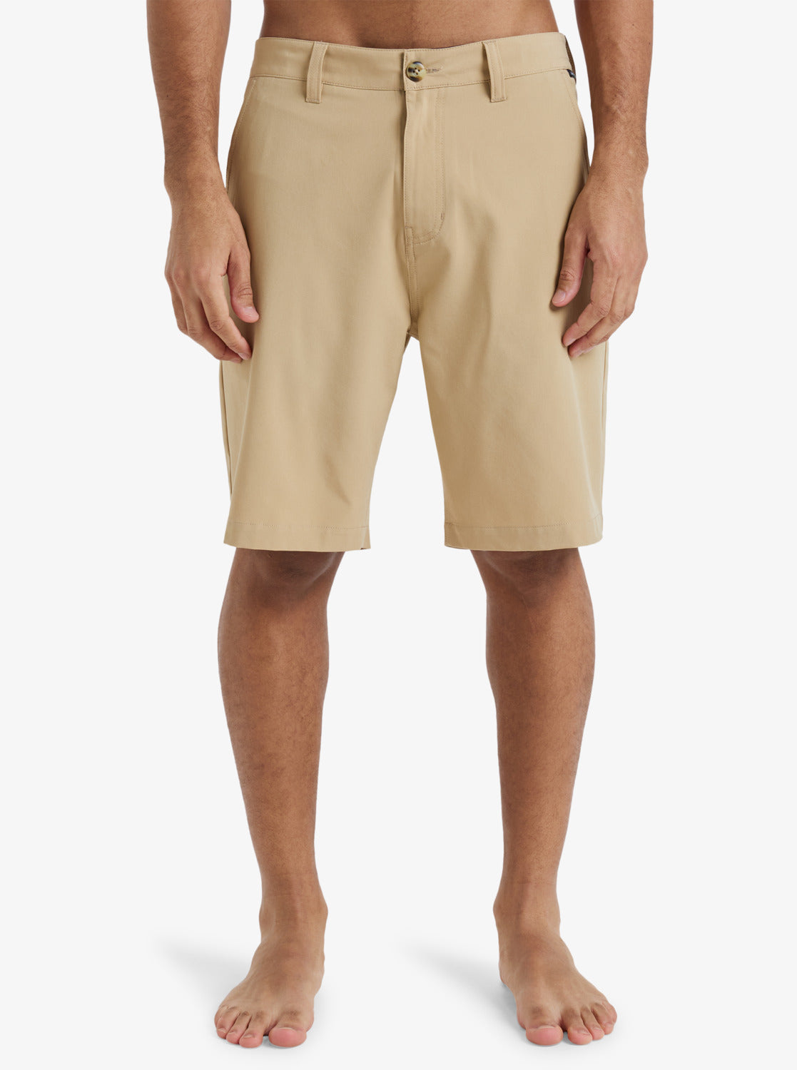 Quiksilver Mens Union 20" Amphibian Hybrid Shorts - Khaki - ManGo Surfing