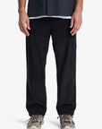 Quiksilver Mens Taxer Regular Cord Trousers - Black
