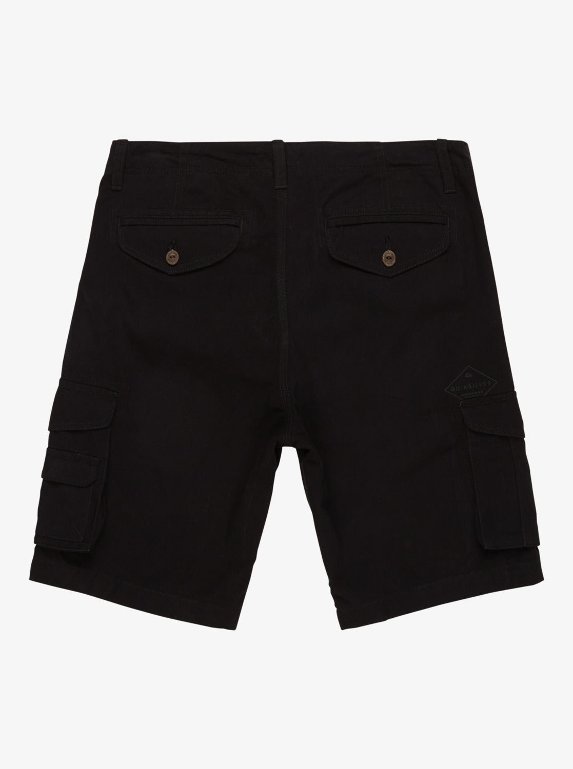 Quiksilver Mens Crucial Battle 21" Cargo Walkshorts - Black - ManGo Surfing