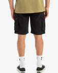 Quiksilver Mens Crucial Battle 21" Cargo Walkshorts - Black - ManGo Surfing