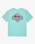 Quiksilver Mens GH QS Global Heat T-Shirt - Aqua Sky