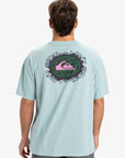 Quiksilver Mens GH QS Global Heat T-Shirt - Aqua Sky