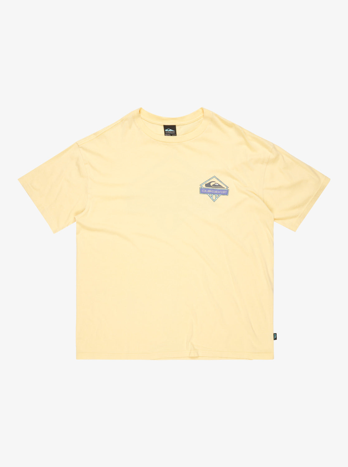 Quiksilver Mens GH QS Crystal Jet T-Shirt - Popcorn - ManGo Surfing