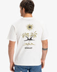 Quiksilver Mens Evo Road T-Shirt - Snow White - ManGo Surfing