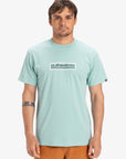 Quiksilver Mens EV Sun Dagger T-Shirt - Aquifer - ManGo Surfing
