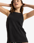 Roxy Womens Better Days Tank Top - Phantom - ManGo Surfing