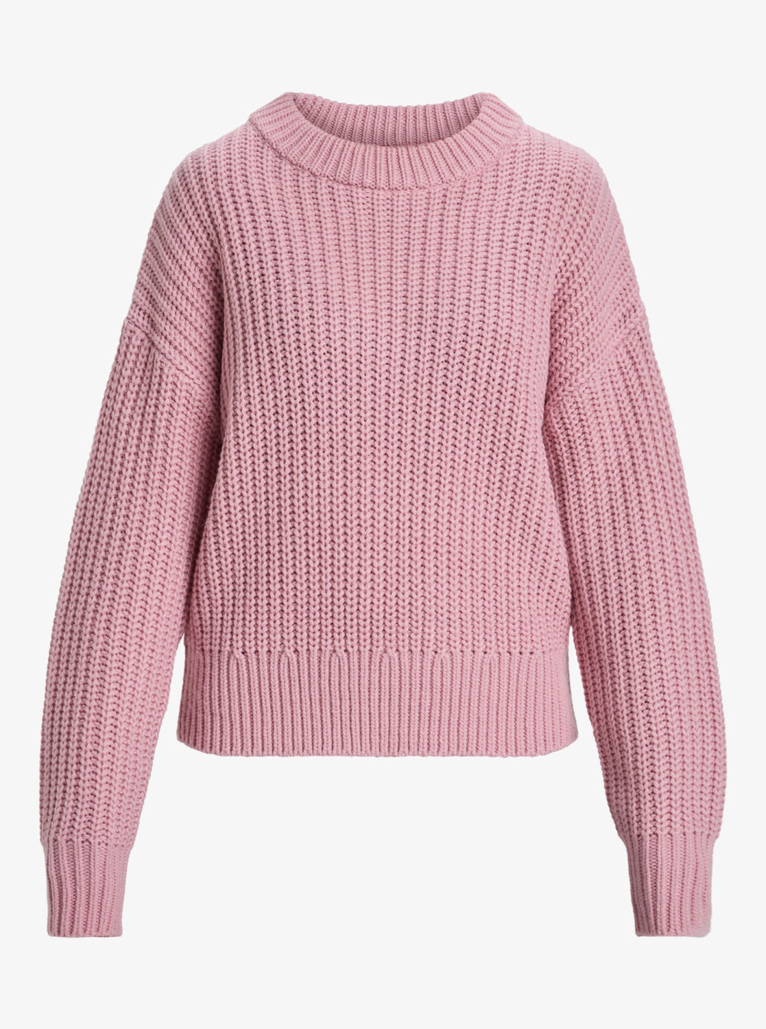Roxy Womens Coming Home Crew Neck Sweater - Bleached Mauve - ManGo Surfing