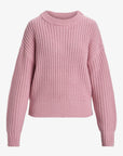 Roxy Womens Coming Home Crew Neck Sweater - Bleached Mauve - ManGo Surfing