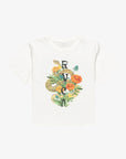 RVCA Womens Wildflower Snake T-Shirt - Salt - ManGo Surfing