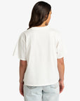 RVCA Womens Wildflower Snake T-Shirt - Salt - ManGo Surfing