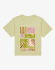 RVCA Womens Natural Tapestry T-Shirt - Lint