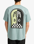 RVCA Mens Column T-Shirt - Lead