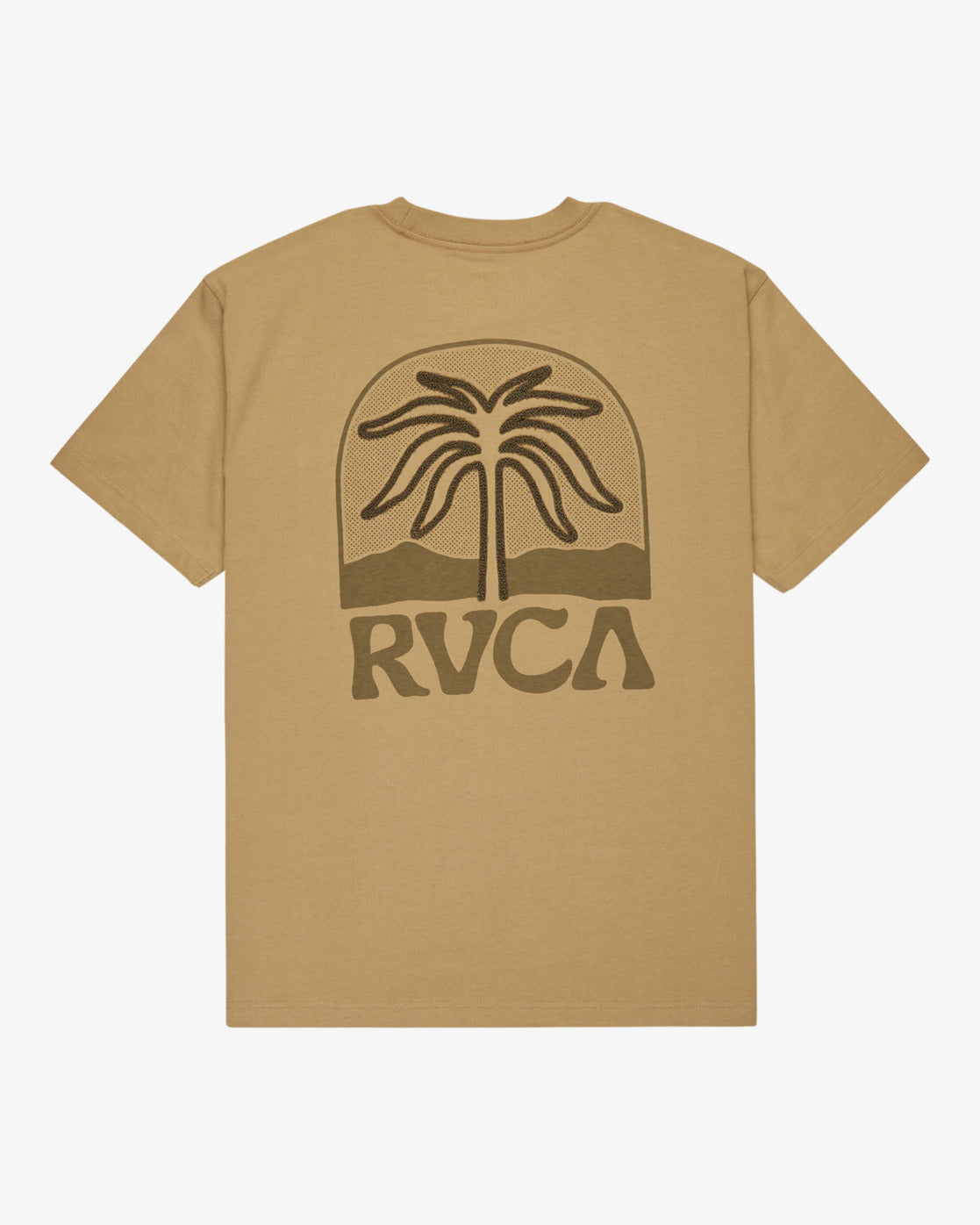 RVCA Mens Palmcrest T-Shirt - Coyote