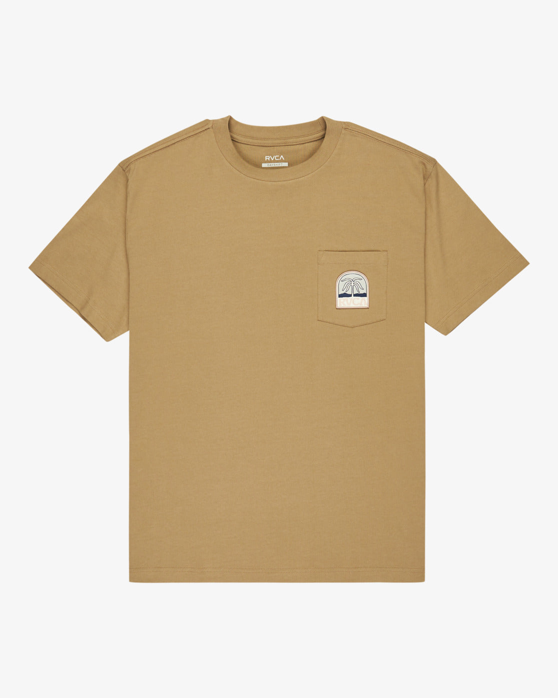 RVCA Mens Palmcrest T-Shirt - Coyote
