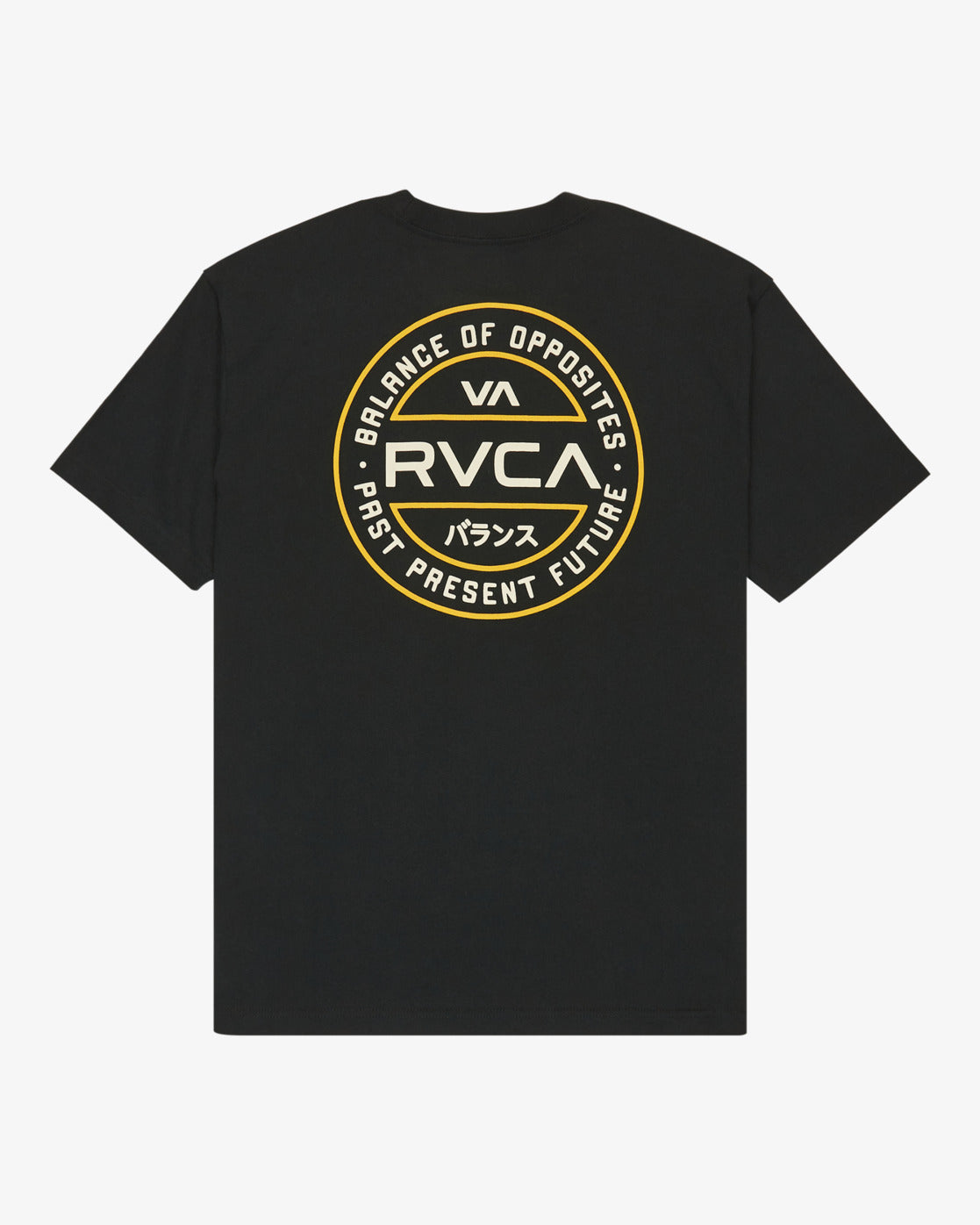 RVCA Mens Logo Pack T-Shirt - Black