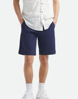 Brixton Santo Chino Shorts - Midnight Blue